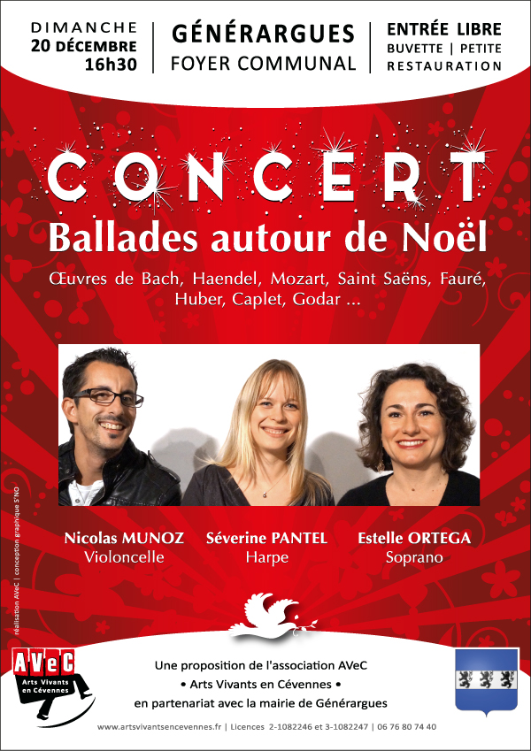 ▶︎ 20.12.15 ▶︎ Concert « Ballades autour de Noël »